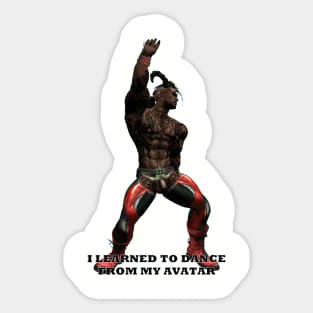 Learned to Dance from My Avatar (2) Sticker